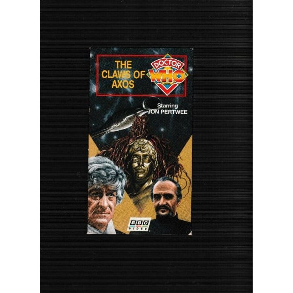 Doctor‎ Who The Claws of Axos Jon Pertwee VHS used SciFi 1971